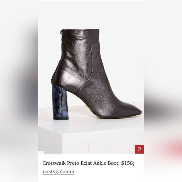 Crosswalk Preto Eclat Ankle Boot - Picture 13 of 13